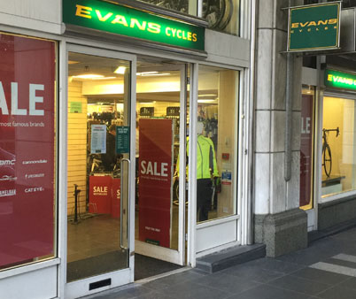 Evans Cycles (Canary Wharf) | electric 