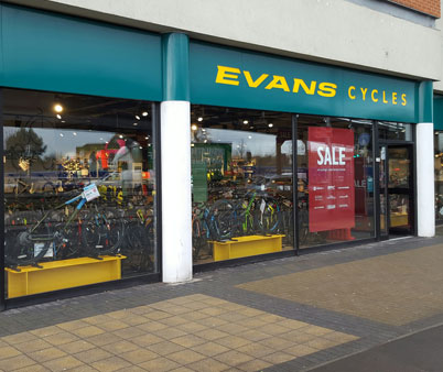 evans cycles stores