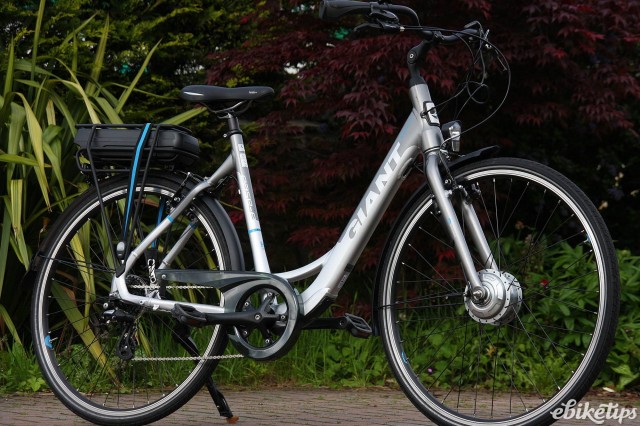 giant ladies hybrid electric bike