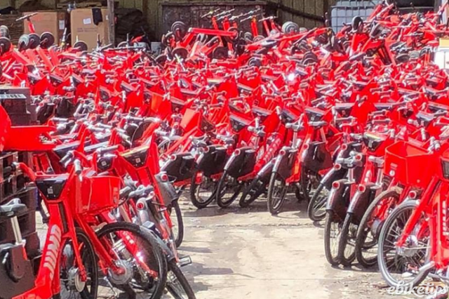 uber red bikes