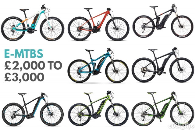 best electric mountain bikes under 3000