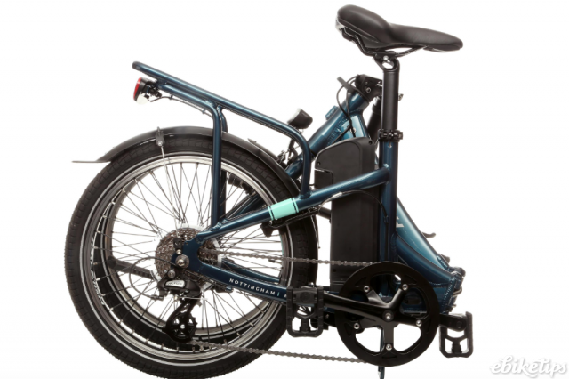 raleigh evo electric folding bike