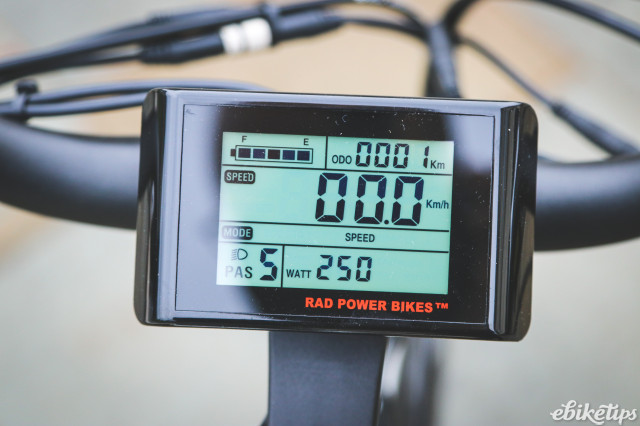 RAD POWER EBIKE LCD Display Electric Bike Display Electric Bike