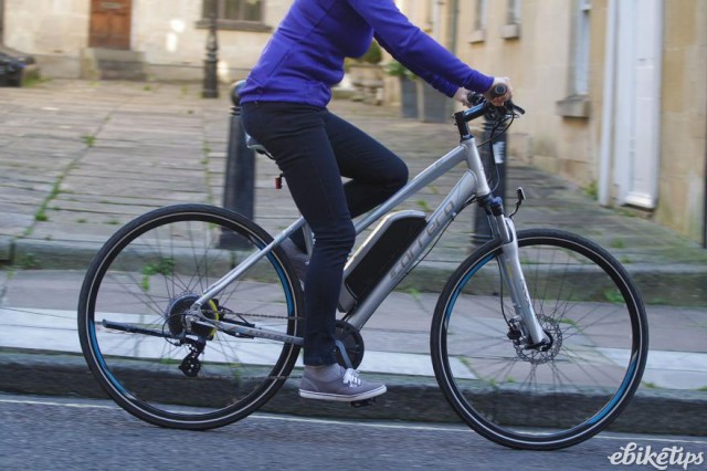 electric hybrid bike womens