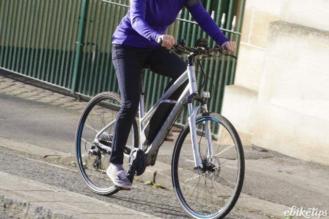 electric hybrid bike womens