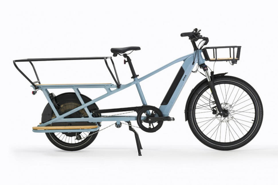 jefe Maravilloso Sofocante Decathlon has released an e-cargo bike – the Elops R500E Longtail |  electric bike reviews, buying advice and news - ebiketips