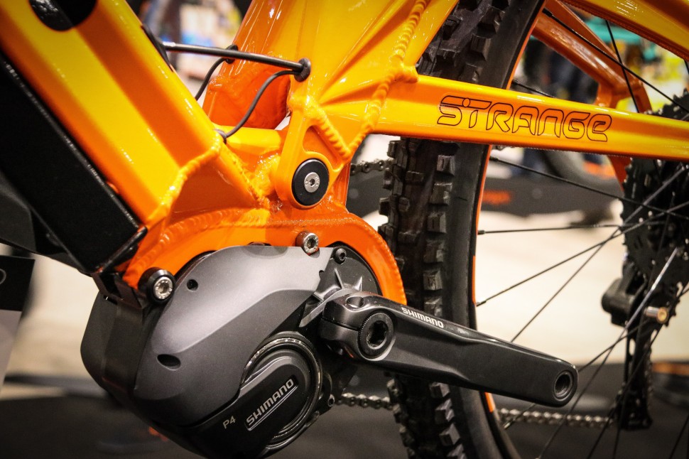 orange alpine ebike