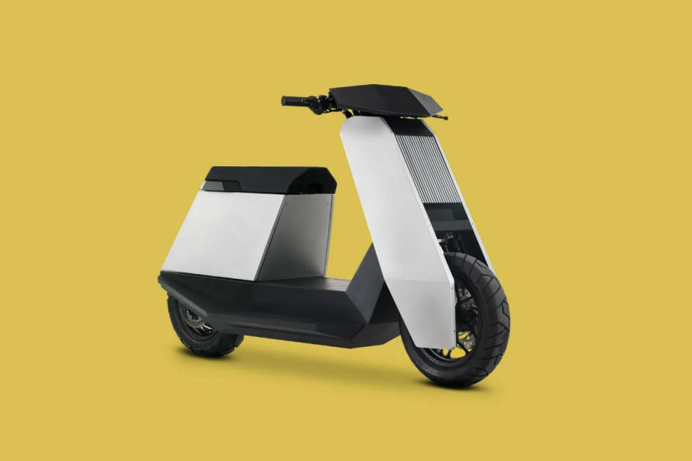 Infinite Machine P1 - the Tesla Cybertruck inspired e-moped